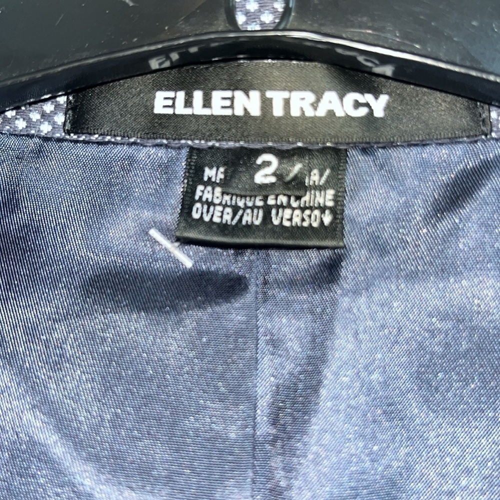 Ellen Tracy Crossover Snap Closure Jacket Blazer … - image 7